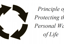 Principle of Protecting the Personal Way of Life