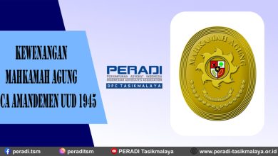 Kewenangan MA Pasca Amandemen UUD 1945