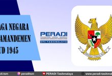 Lembaga Negara Pasca Amandemen UUD 1945