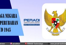 Lembaga Negara Pasca Perubahan UUD 1945