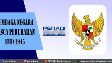 Lembaga Negara Pasca Perubahan UUD 1945