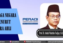 Lembaga Negara Menurut Prof. H. Abdul Mukthie Fadjar, S.H., M.S.