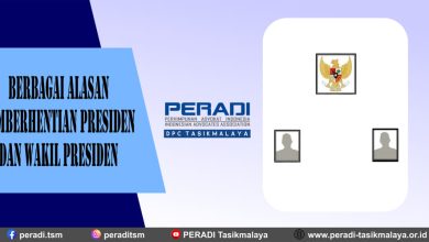 Berbagai Alasan Pemberhentian Presiden dan Wakil Presiden