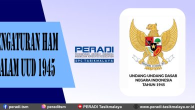 Pengaturan HAM dalam UUD 1945