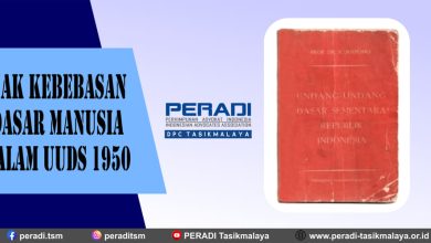 Hak Kebebasan Dasar Manusia Dalam UUDS 1950