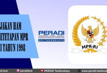 Kebijakan HAM Dalam Ketetapan MPR No. XVII tahun 1998