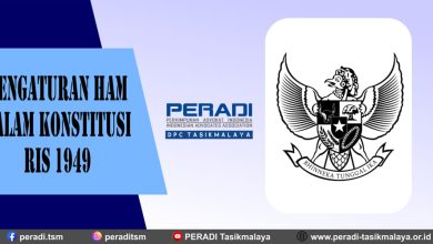 Pengaturan HAM Dalam Konstitusi RIS 1949