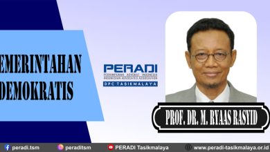 Pemerintahan Demokratis Menurut Prof. Dr. M. Ryaas Rasyid
