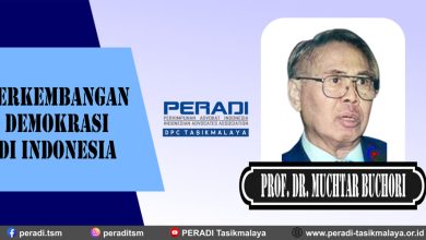 Perkembangan Demokrasi di Indonesia Menurut Prof. Dr. Muchtar Buchori