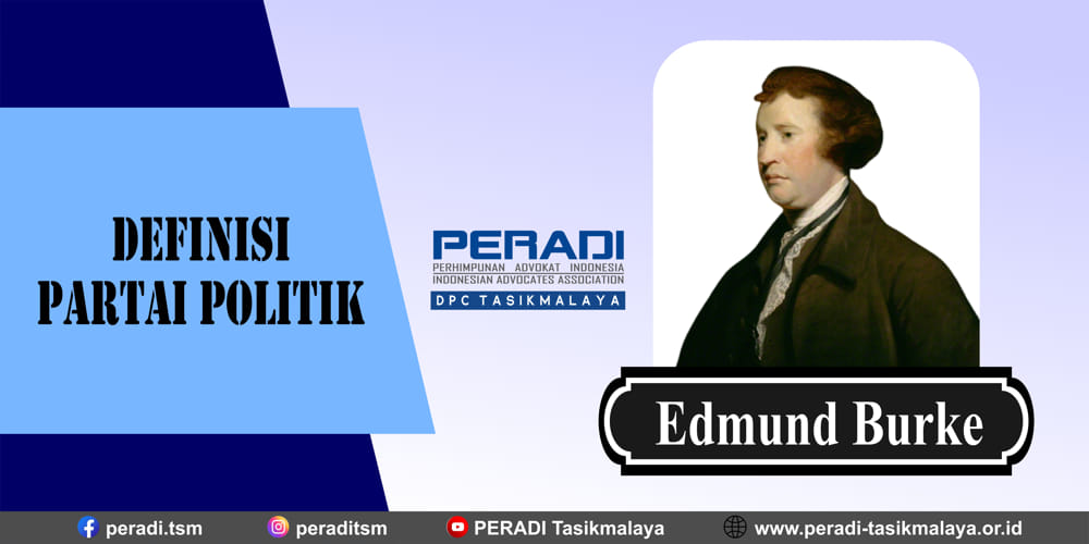 Definisi Partai Politik Menurut Edmund Burke