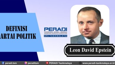 Definisi Partai Politik Menurut Leon David Epstein