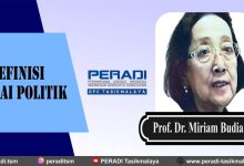 Definisi Partai Politik Menurut Prof. Dr. Miriam Budiardjo