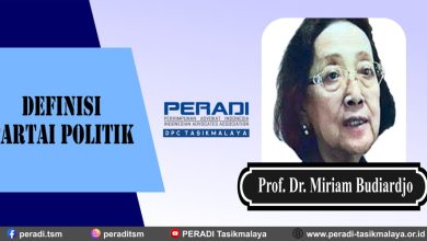 Definisi Partai Politik Menurut Prof. Dr. Miriam Budiardjo