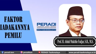 Faktor Diadakannya Pemilu Menurut Prof. H. Abdul Mukthie Fadjar, S.H., M.S.