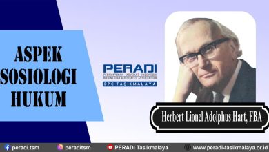 Aspek Sosiologi Hukum Menurut Herbert Lionel Adolphus Hart, FBA