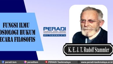 Fungsi Ilmu Sosiologi Hukum Secara Filosofis Menurut Karl Eduard Julius Theodor Rudolf Stammler