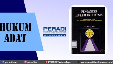 Hukum Adat Menurut Samidjo, S.H.
