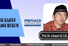 Objek Kajian Sosiologi Hukum Menurut Prof. Dr. Achmad Ali, S.H., M.H
