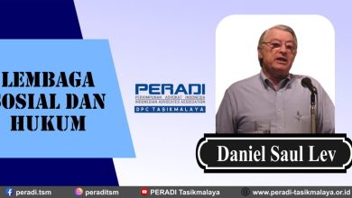 Lembaga Sosial dan Hukum Menurut Daniel Saul Lev