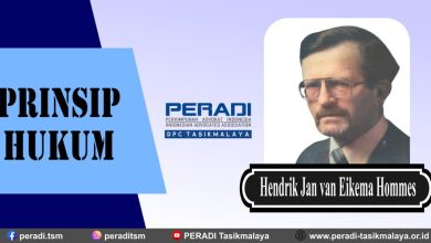 Prinsip Hukum Menurut Hendrik Jan van Eikema Hommes