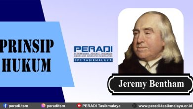 Prinsip Hukum Menurut Jeremy Bentham