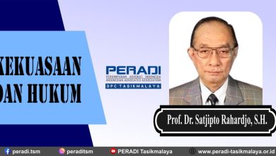 Kekuasaan dan Hukum Menurut Prof. Dr. Satjipto Rahardjo, S.H.