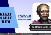 Hakikat Filsafat Hukum Menurut Prof. DR. Soerjono Soekanto, S.H., M.A.
